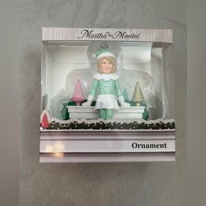 Martha Stewart Martha on the Mantle A Holiday Tradition Collectible Ornament NIB